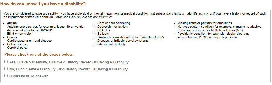 Image of How Do I Know If I Have a Disability list