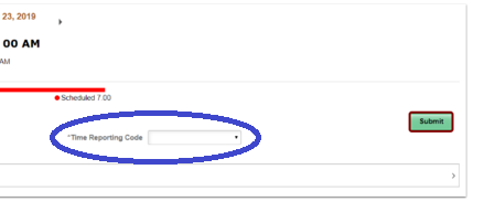Enter Time Using the Accessible Report Time Tile | SPSCC Support